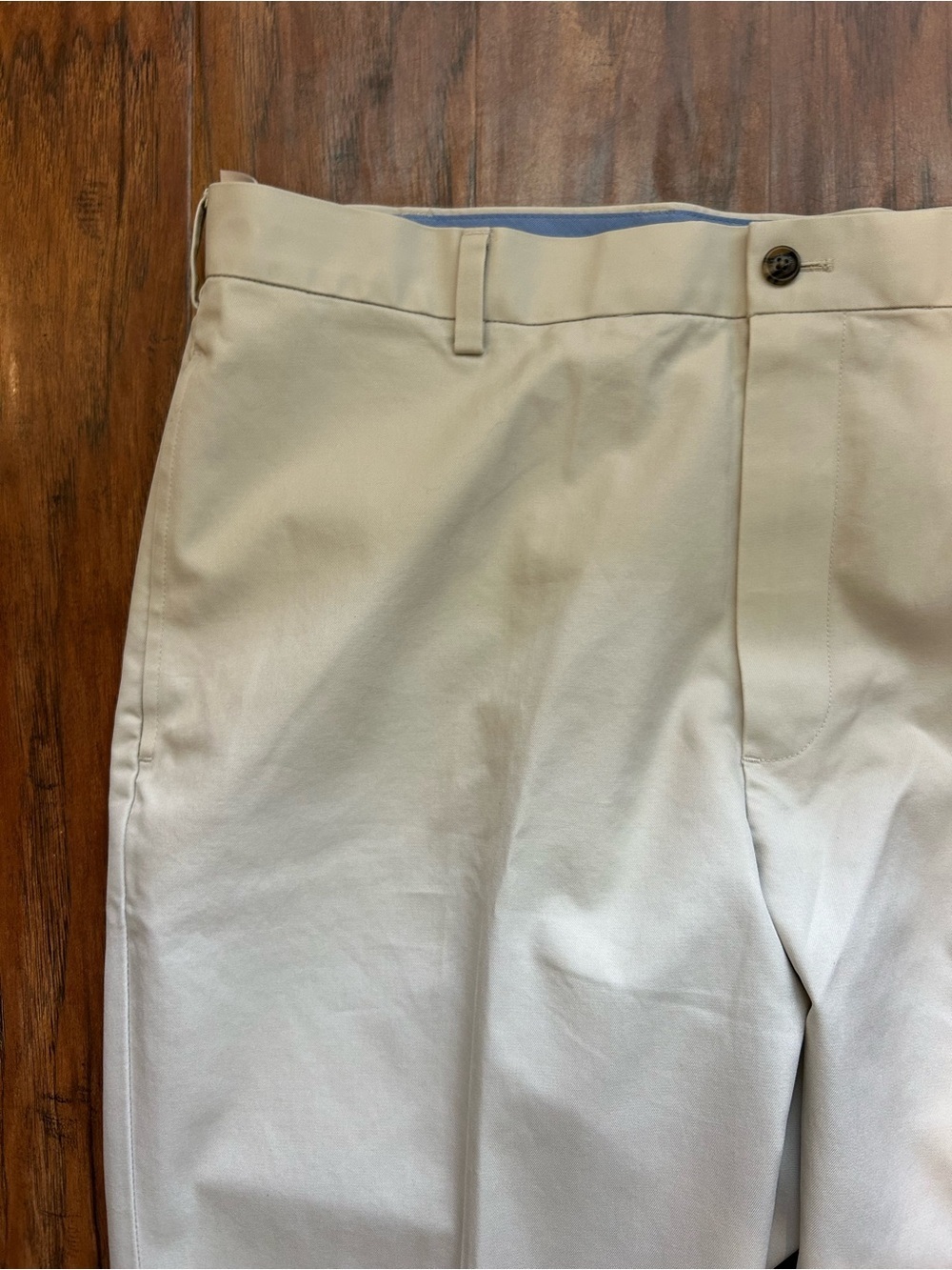 Brooks Brothers Men's Front Pleated Dress Pants 100% Cotton Pockets Luxury - Picture 2 of 12